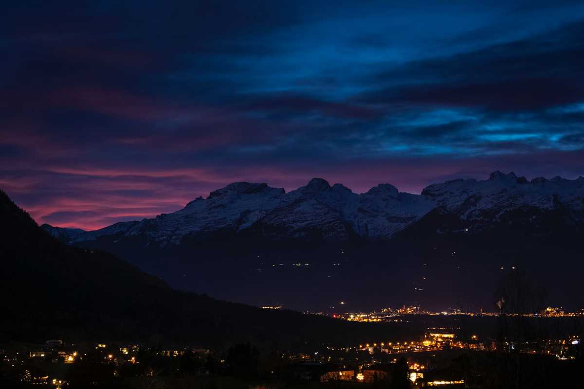 Last of Dusk at the End of the Rhine Valley