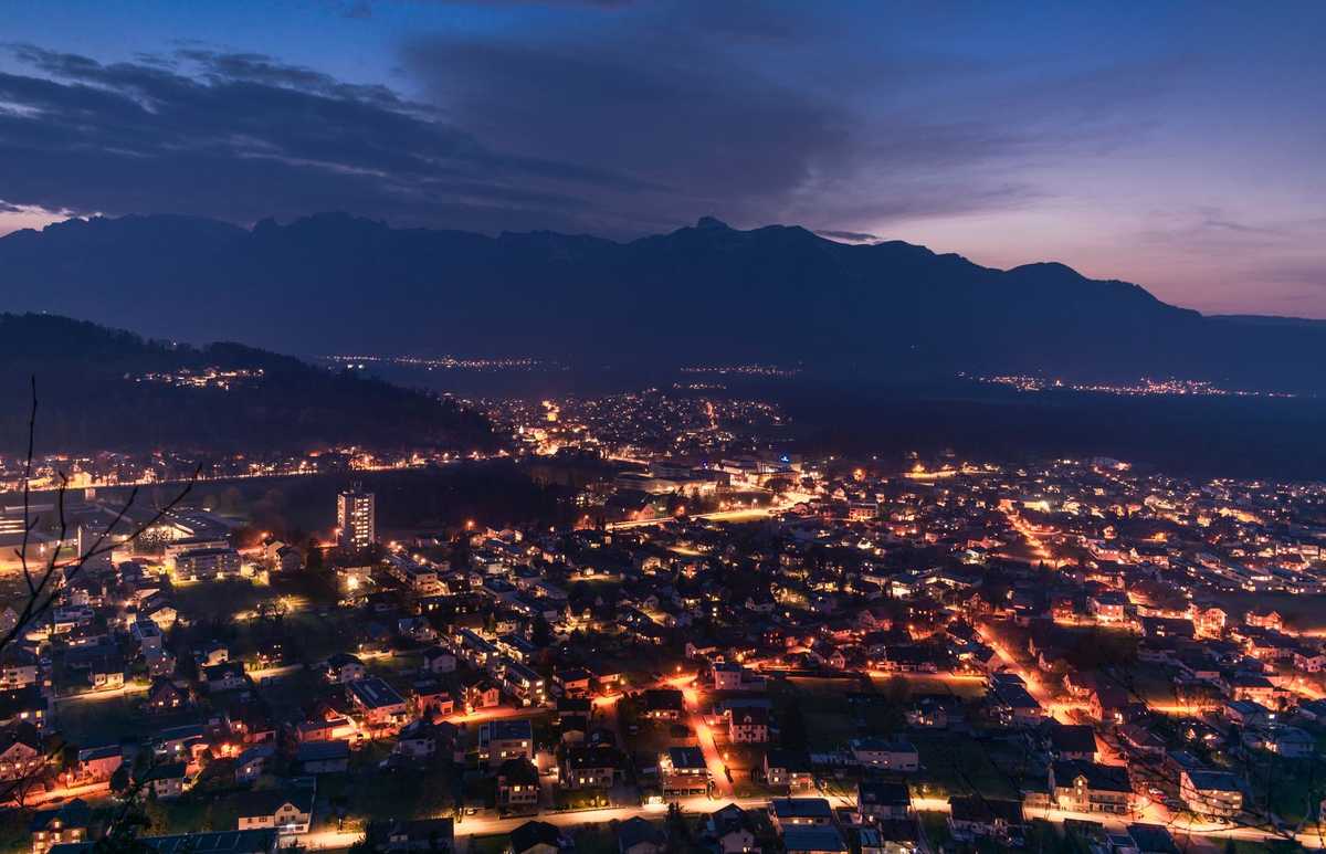 Rhineblick at Blue Hour